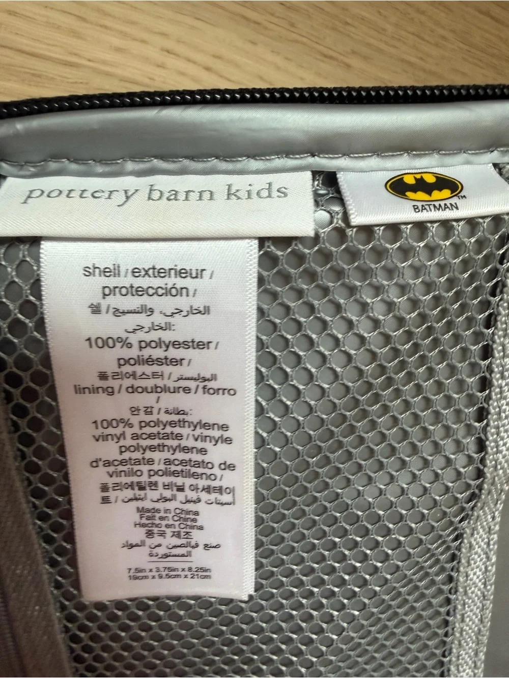 Personalized Batman Lunch Box “George” Insulated Kids Bag
